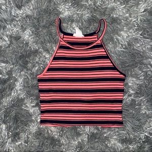 Striped Halter Top
